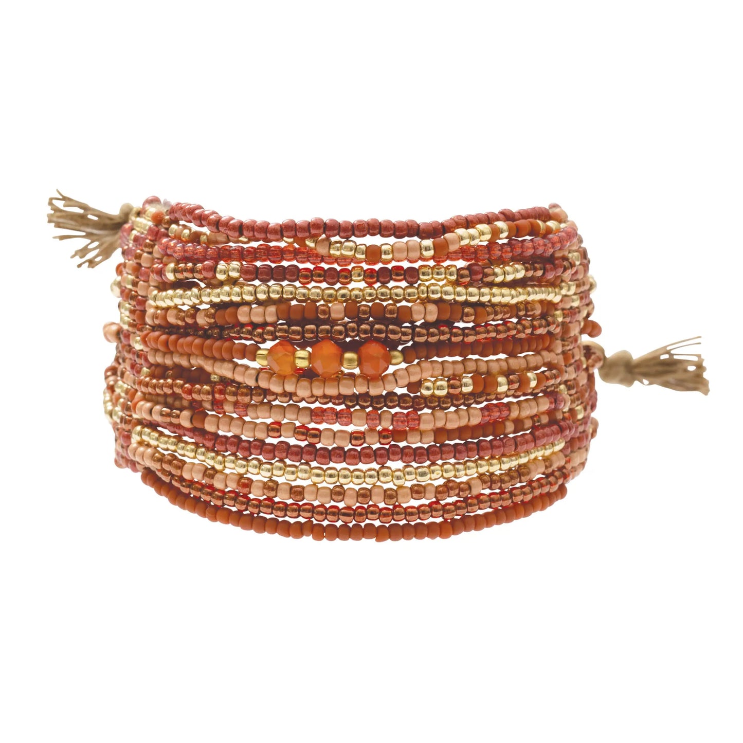 A Beautiful Story Armband 20 strengen Brilliant Carneool Harmonized