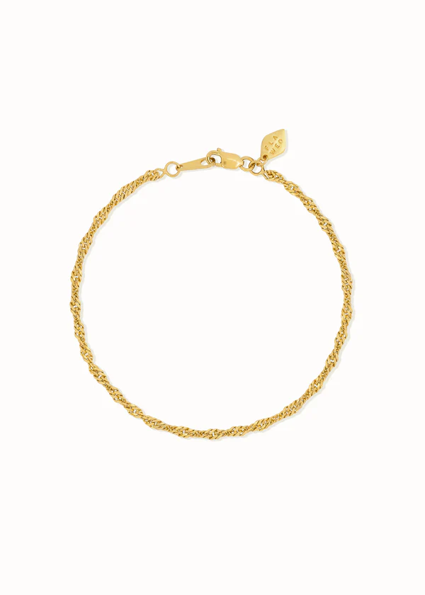 Armband Louise – 3 micron goud verguld op gerecycled 925 sterling zilver