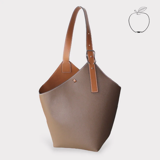 Vegan Totebag Fira Appel leer