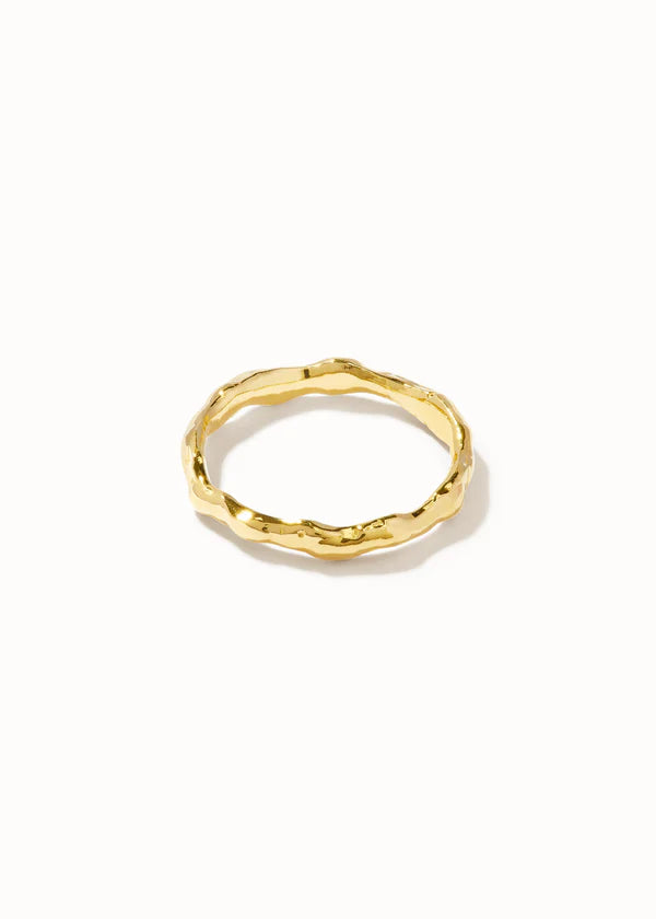 Ring Luna - 3 micron goud verguld op gerecycled 925 sterling zilver
