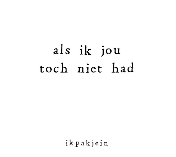 Ik Pak Je In Handgemaakt Hanglijstje – Als Ik Jou Toch Niet Had Messing