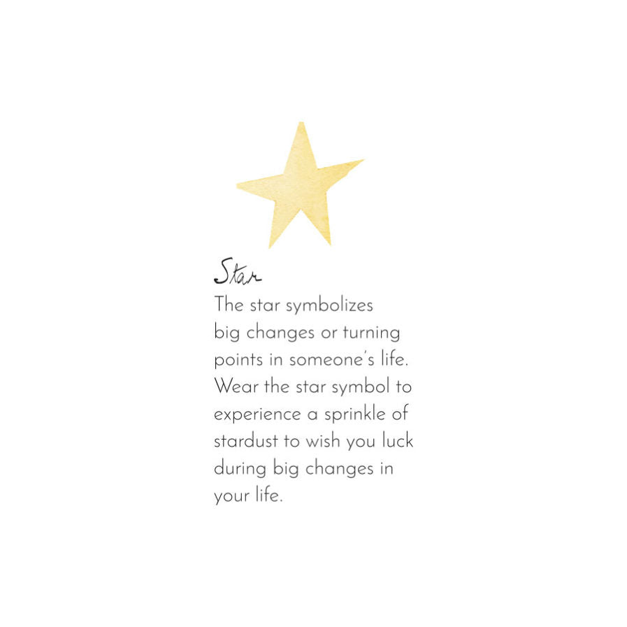 A Beautiful Story Radiant Black Onyx Stars Silver Necklace - Harmonized - We care about style and our planet