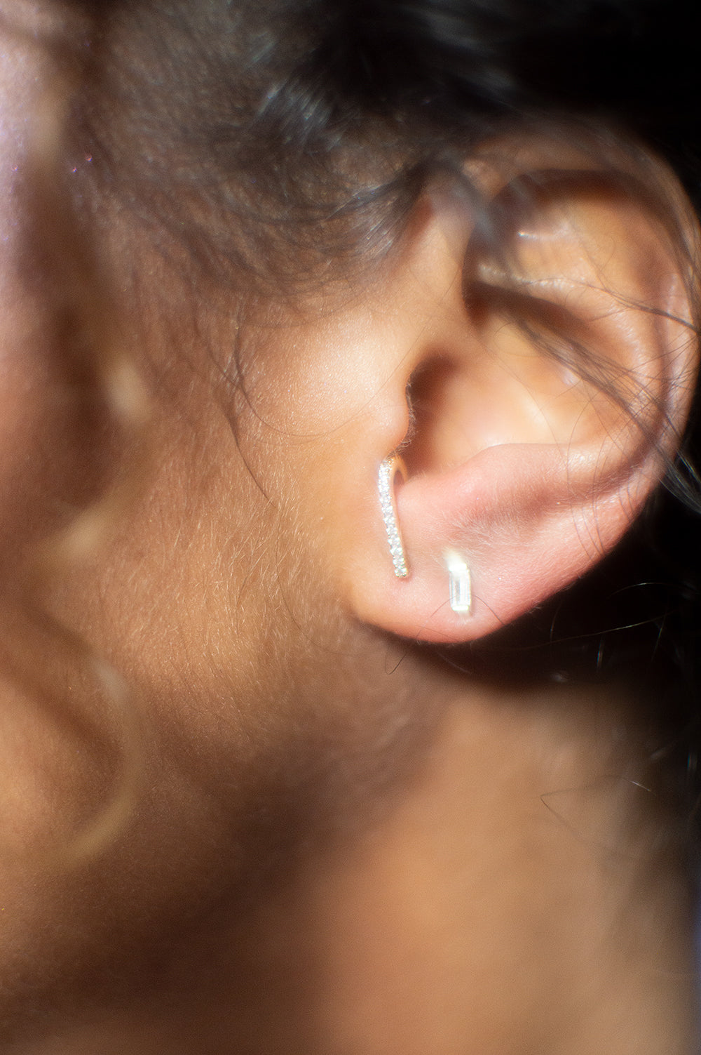 Suspender Earring Oorbellen Knopjes Studs Stekeroorbellen Goud Electric Jewelry Harmonized Oorschelp