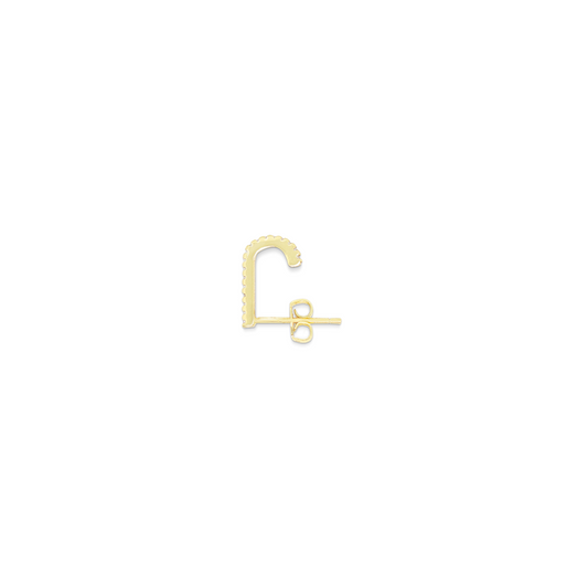 Suspender Earring Oorbellen Knopjes Studs Stekeroorbellen Goud Electric Jewelry Harmonized