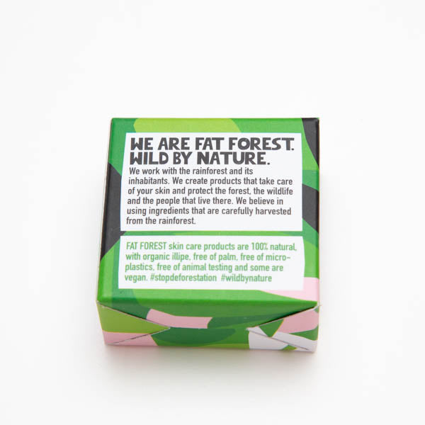 Lippenbalsmen met kruidnagel geur en smaak achterkant verpakking