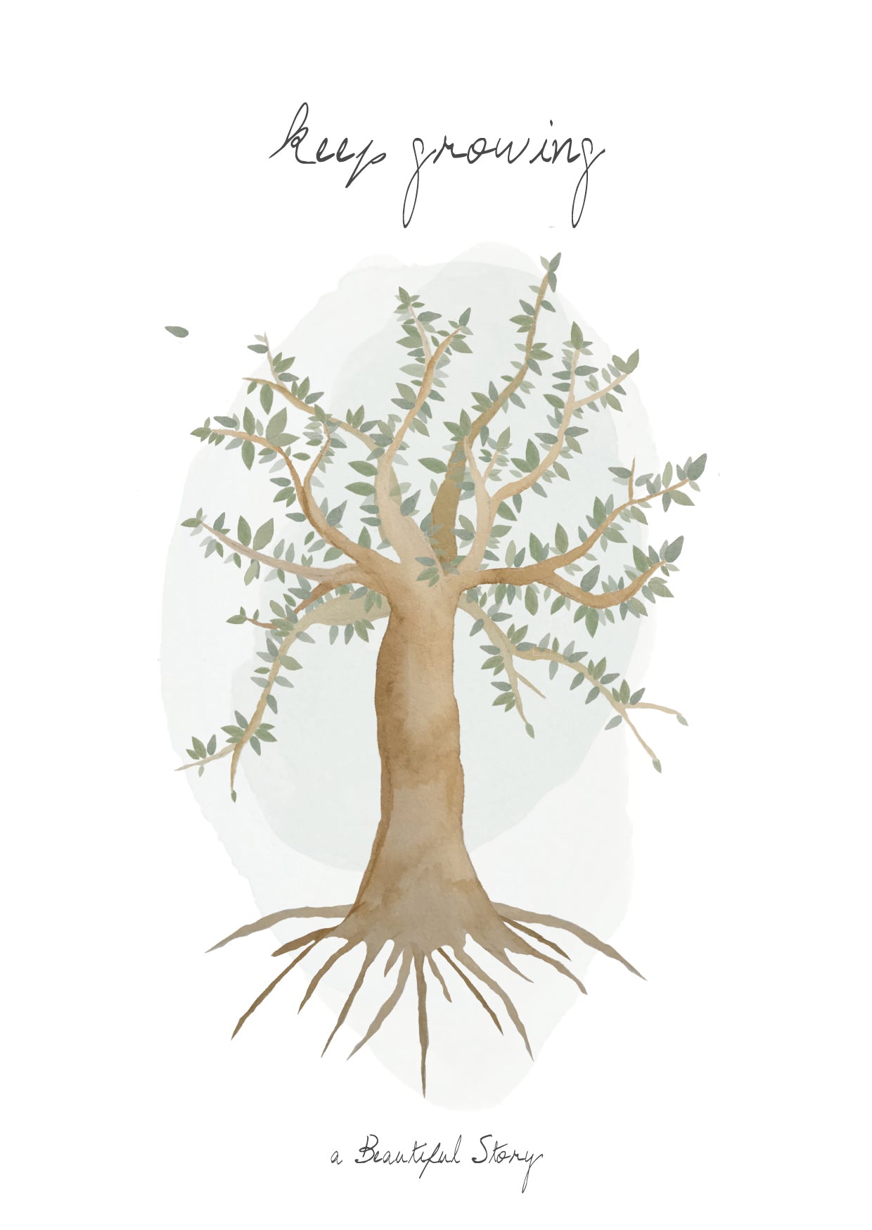 Harmonized duurzame Wenskaart Keep Growing