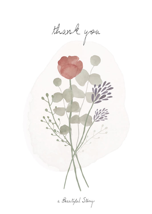 Duurzame Lifestyle | A Beautiful Story Postcard Flowers