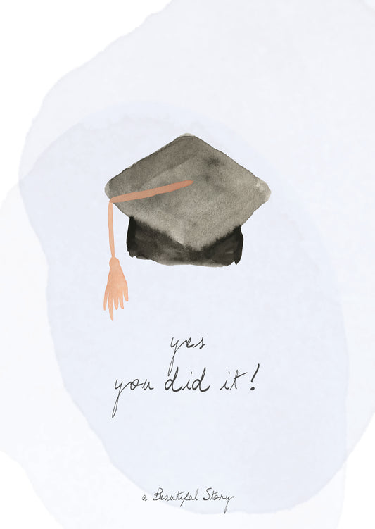 Wenskaart Geslaagd FSC Papier Harmonized