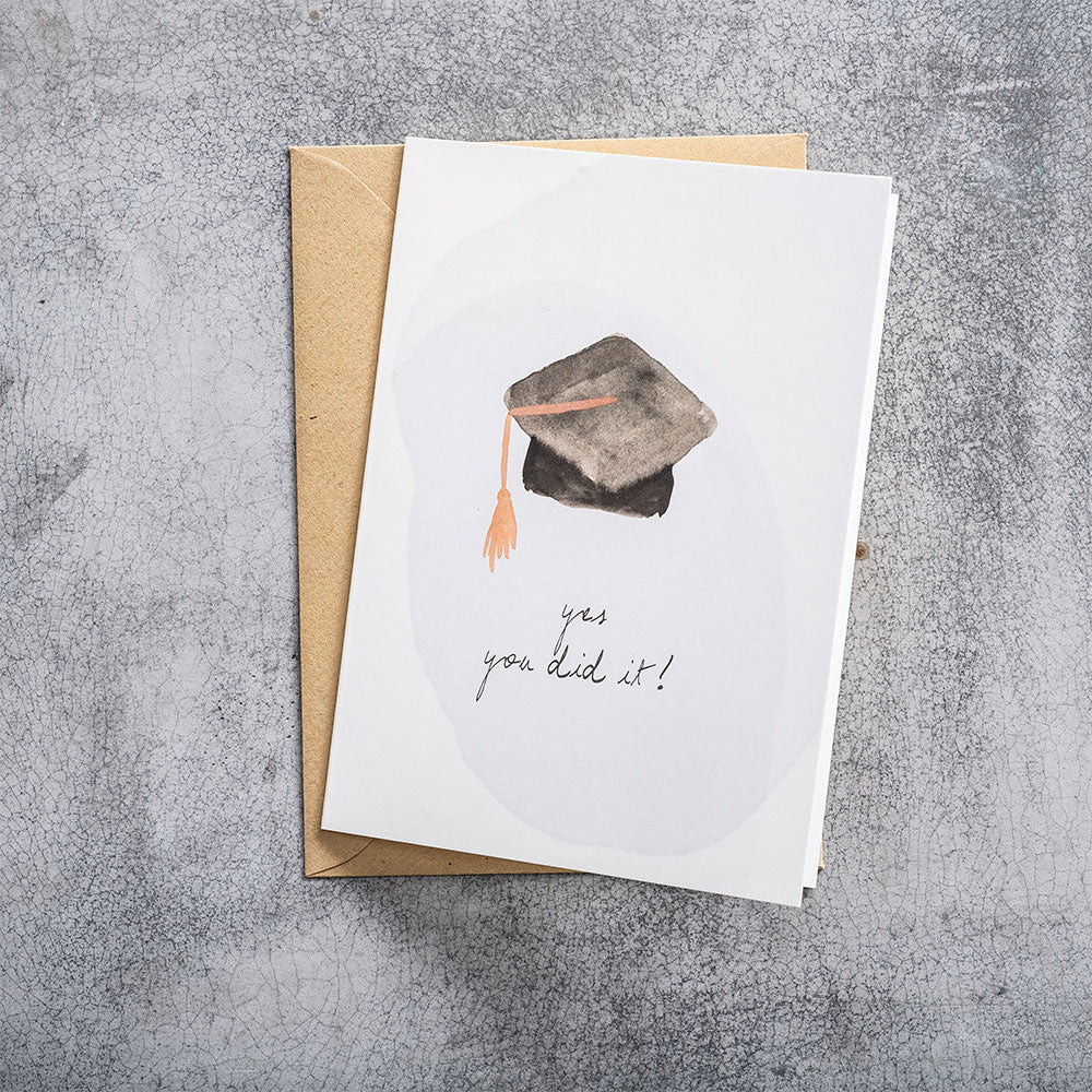 Wenskaart Geslaagd FSC Papier Harmonized A Beautiful Story Graduation Card