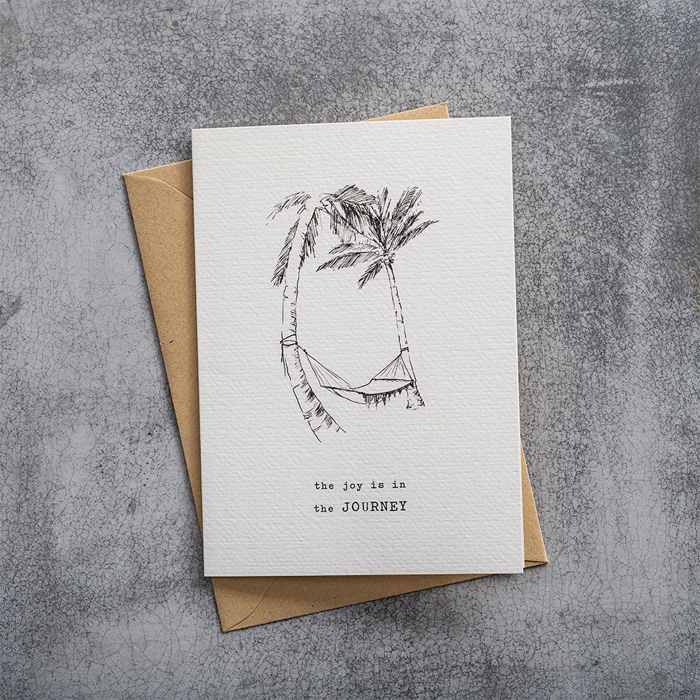 Duurzame Lifestyle | A Beautiful Story Postcard Palmtrees