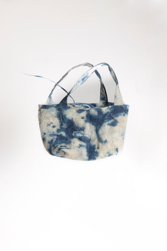 Harmonized Maxi bag Hennep reversible Blue Ice Dye Hemper