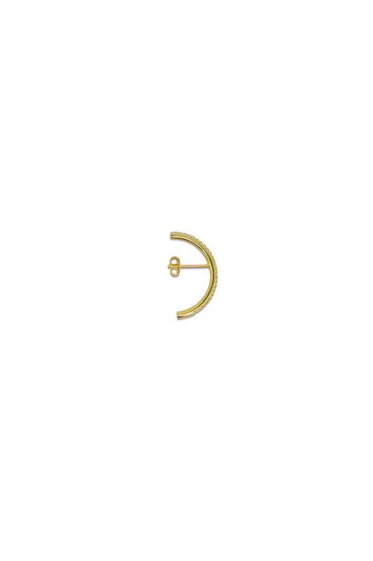 gold Diamond Cuff | Duurzame Sieraden