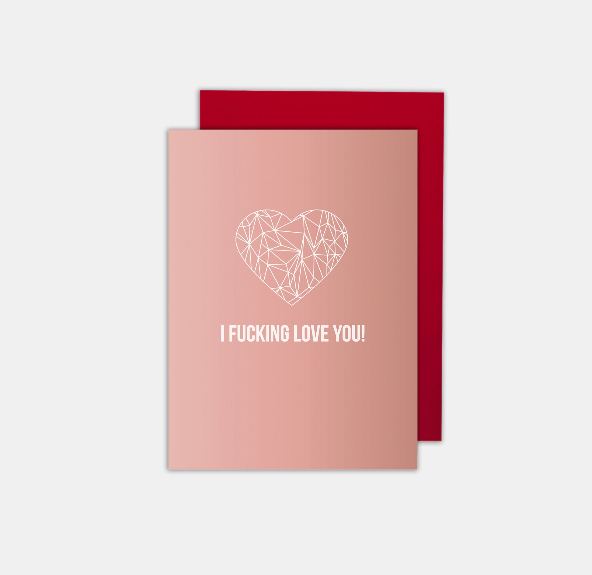 Duurzame Lifestyle | Somaj I Fucking Love You Postcard