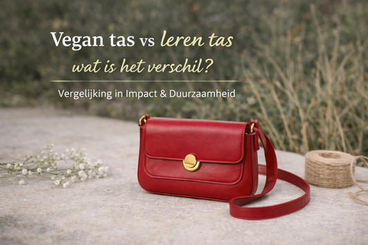 Vegan tas vs leren tas: wat is het verschil?