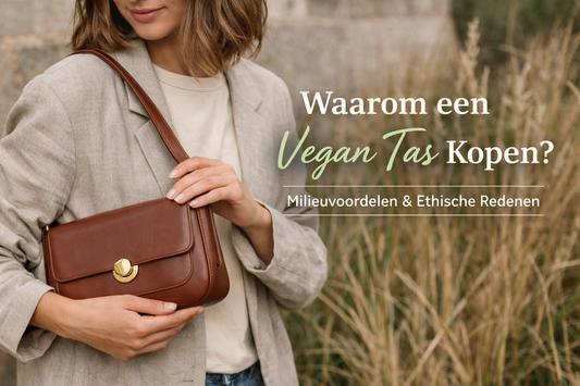Waarom een vegan tas kopen?