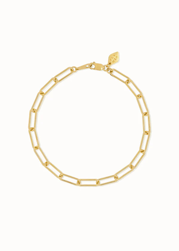 Armband Square- 3 micron goud verguld op gerecycled 925 sterling zilver