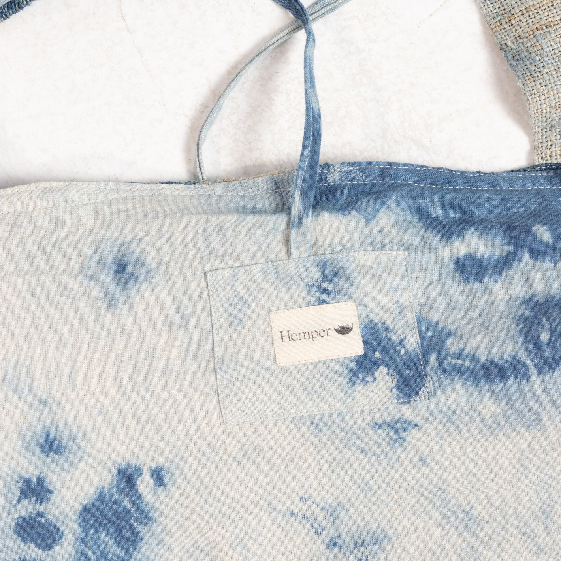 Duurzame Maxi Shopper van Hennep Ice Blue Hemper