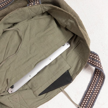 Duurzame Maxi Shopper van Hennep Hemper Khaki