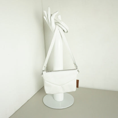 Reclycled Leren Schoudertas Naomi Rachel Tíman Small Bag Wit