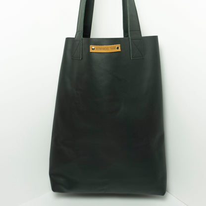 Gerecycled Leren Totebag Zwart Naomi Rachel Timan