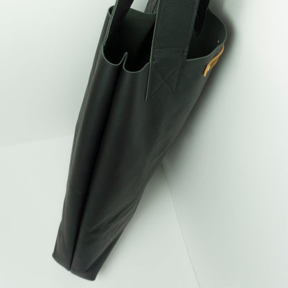 Gerecycled Leren Totebag Zwart Naomi Rachel Timan