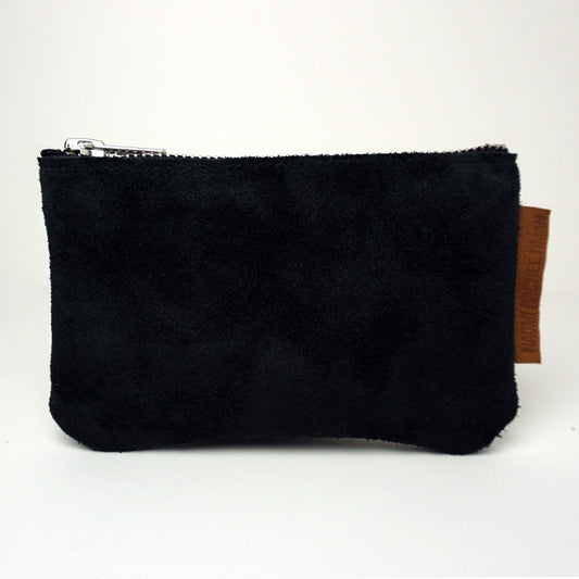 Recycled Leren Wallet Naomi Rachel Timan Zwart