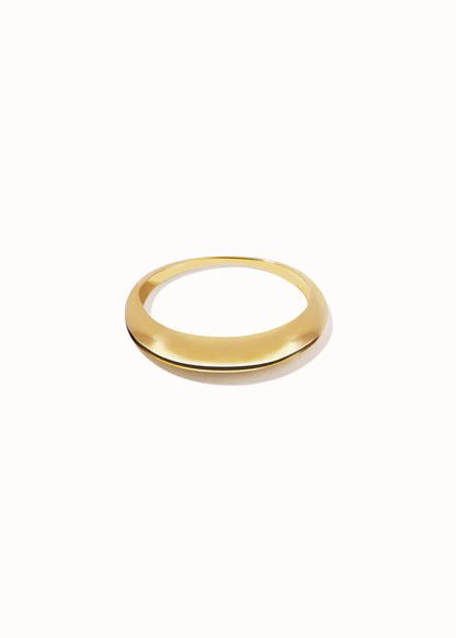 Ring Jolie - 3 micron goud verguld op gerecycled 925 sterling zilver
