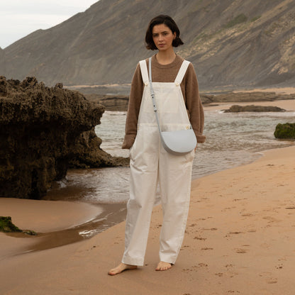 Vegan Crossbody Tas Monk & Anna Lichtblauw Farou