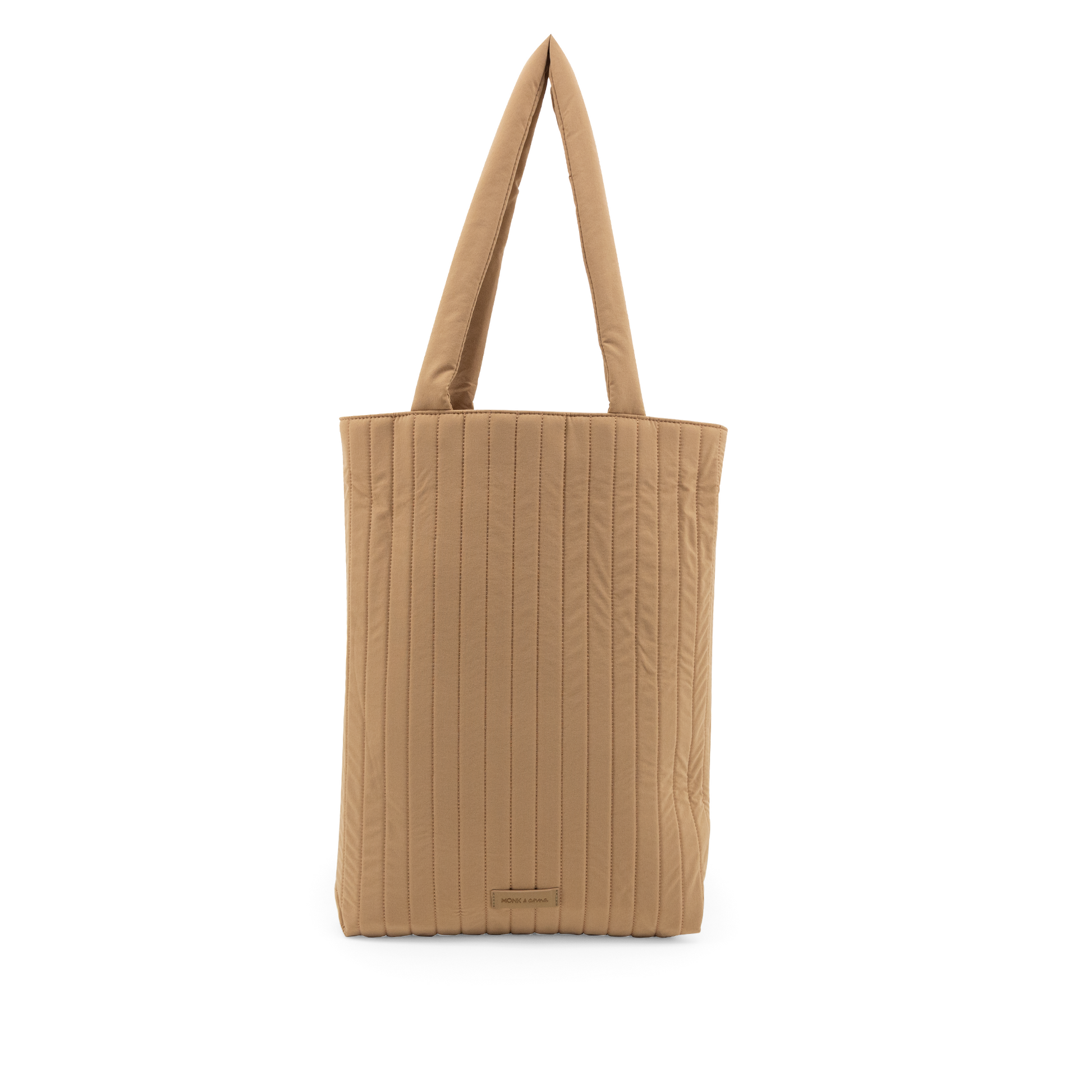 Vegan Padded Totebag Monk & Anna Lichtbruin