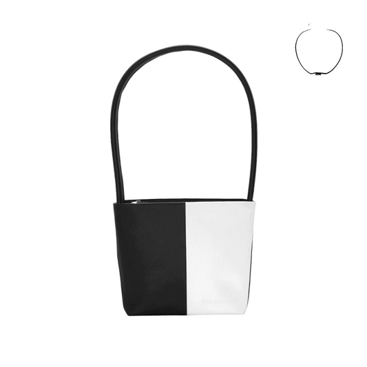 Vegan Handtas Zwart Wit Sook Stainable Aria