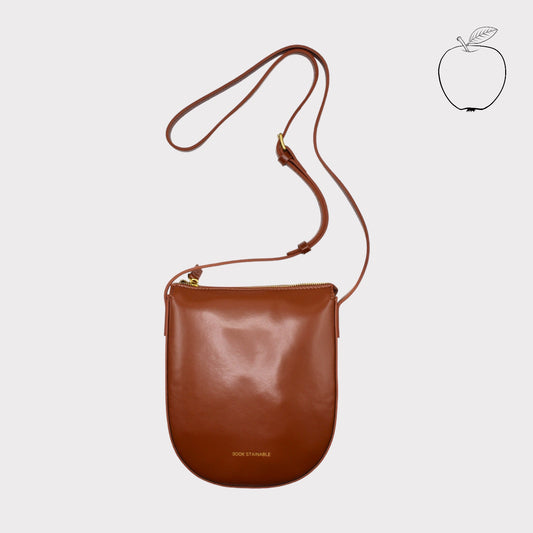 Vegan Schoudertas Bruin Sook Stainable Eva