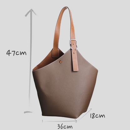 Sook Stainable Vegan Shopper/Totebag tas Fira Appel leer - Harmonized 