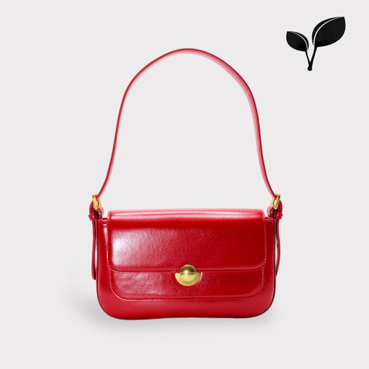 Vegan Schoudertas Rood Sook Stainable Isla
