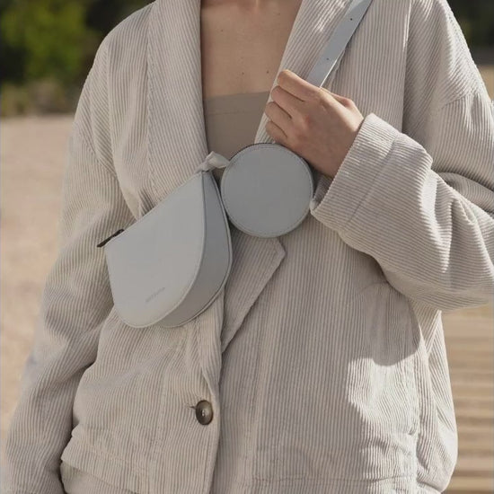 Vegan Beltbag Monk & Anna Lichtblauw Fog Toho