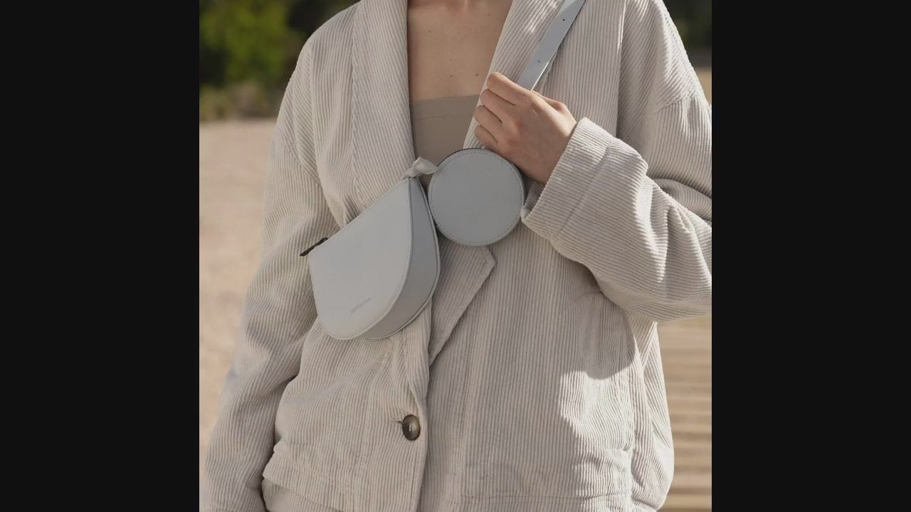 Vegan Beltbag Monk & Anna Lichtblauw Fog Toho