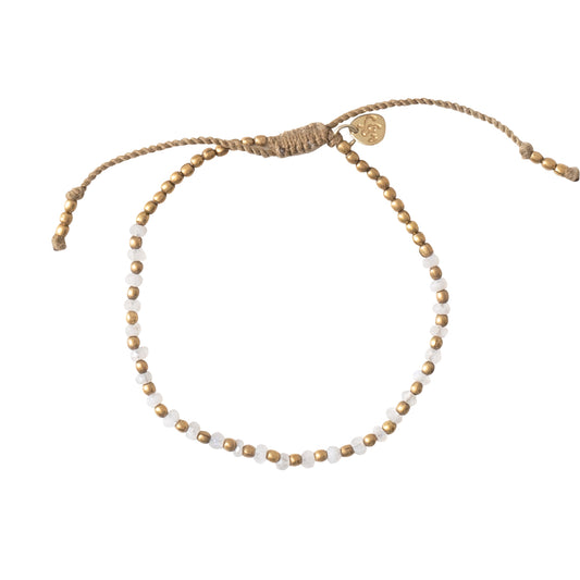 Duurzame sieraden | A Beautiful Story Beautiful Moonstone Gold Bracelet