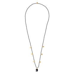 Black Onyx Gold Necklace | Duurzame sieraden