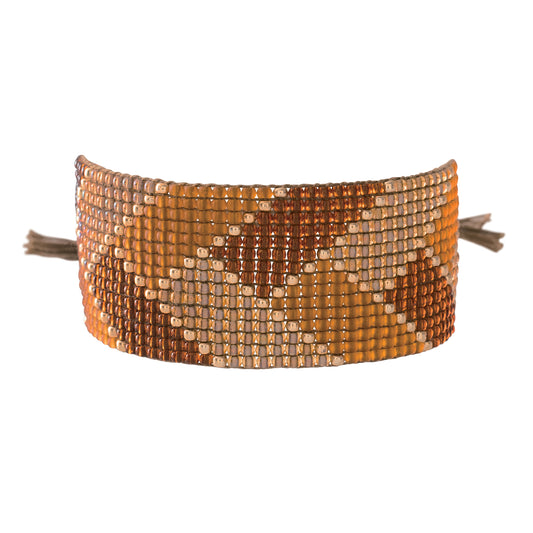 Duurzame sieraden | A Beautiful Story Willow Tiger Eye Gold Bracelet