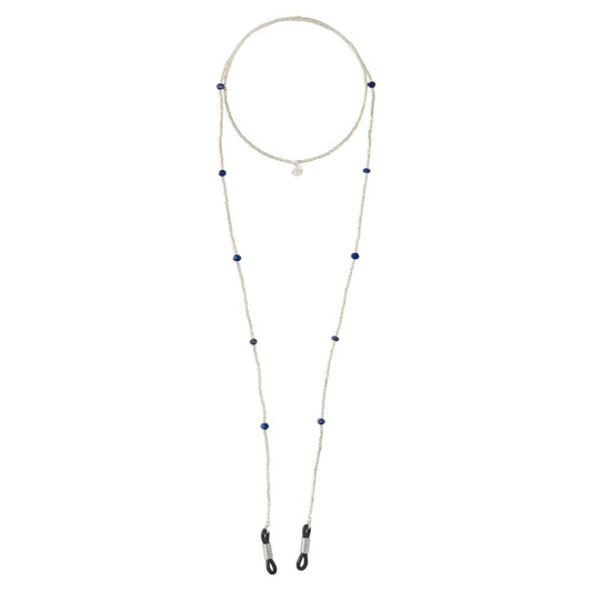 Duurzame Mode | A Beautiful Story Rainbow Lapis Lazuli Silver Glassescord