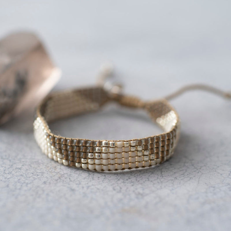 Duurzame sieraden | A Beautiful Story Flare Smokey Quartz Silver Bracelet