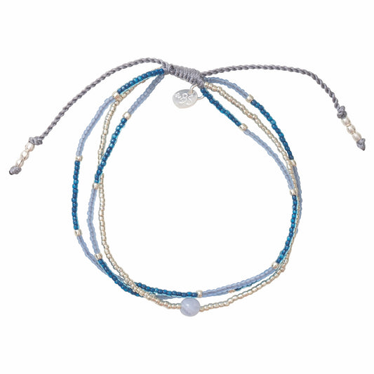Armband Party Blue Lace Agaat