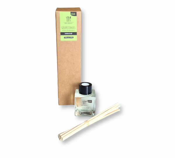 Bamboe Olijf aromatische Olie Geurstokjes Yours Naturally