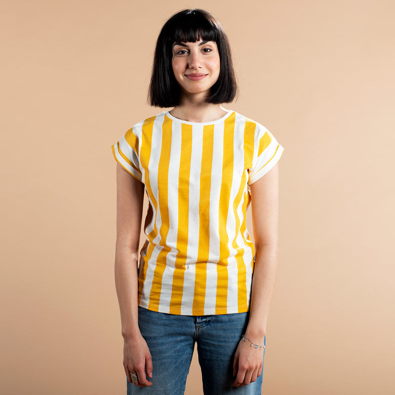 Dedicated T-shirt Visby Big Stripes - Harmonized - We care about style and our planet