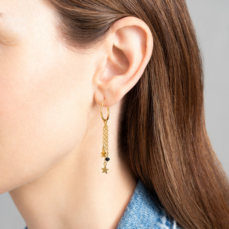Black Onyx Earring | Sustainable Jewelry