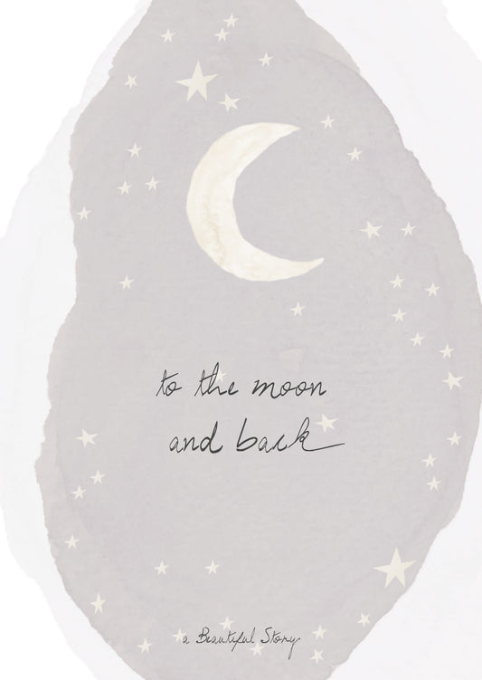 Duurzame Lifestyle | A Beautiful Story Postcard Moon