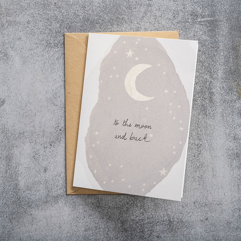 Duurzame Lifestyle | A Beautiful Story Postcard Moon