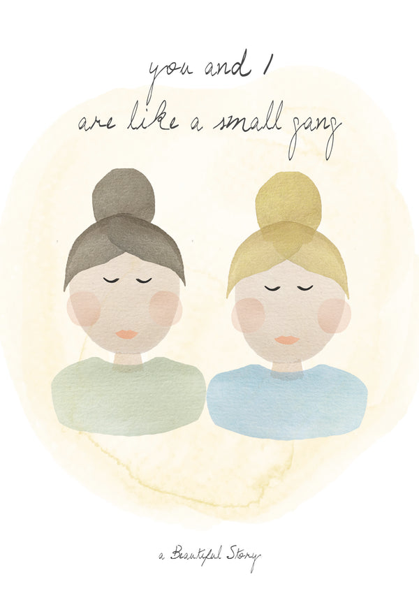 Duurzame Lifestyle | A Beautiful Story Postcard Friends