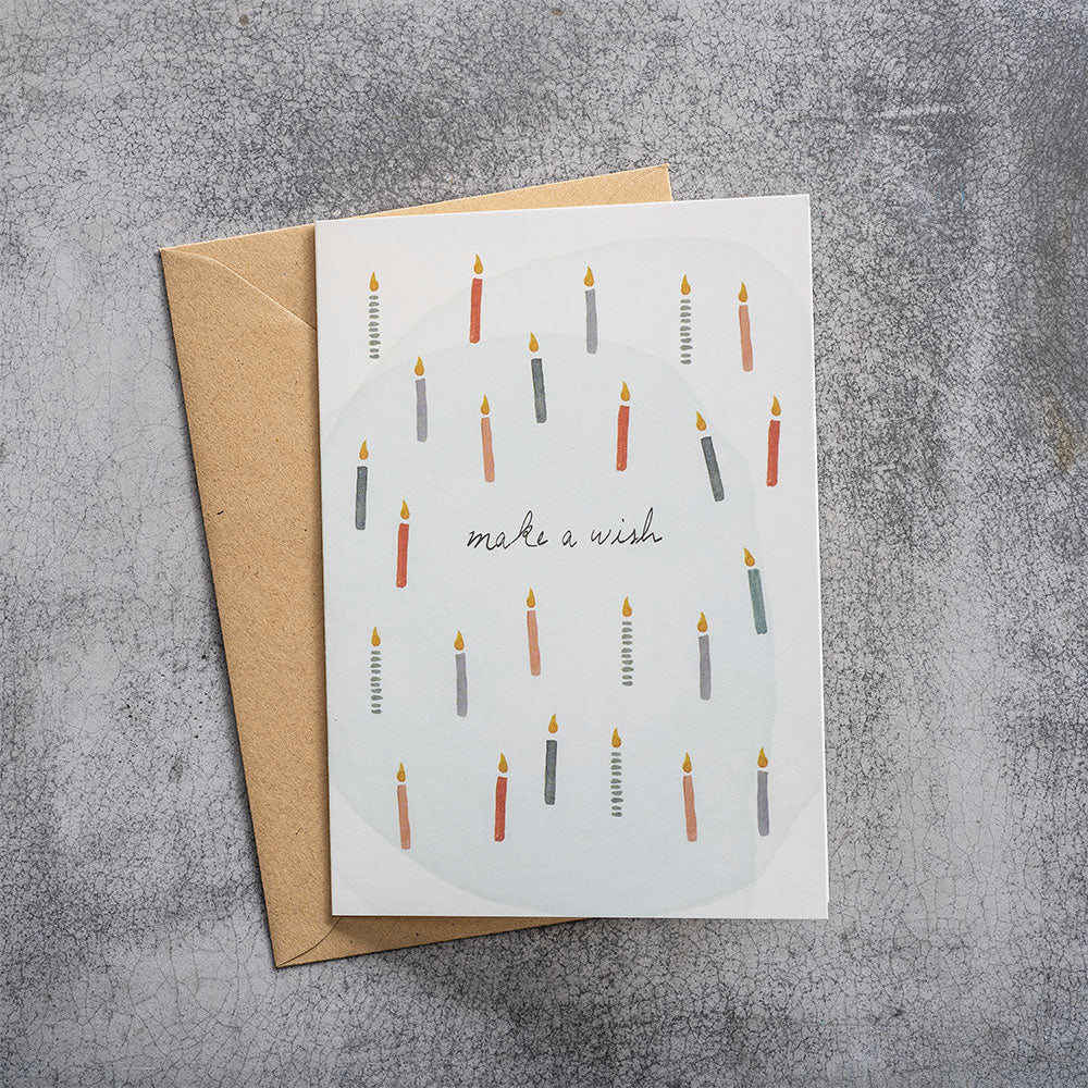 A Beautiful Story Postcard Candles - Harmonized - We care about style and our planet