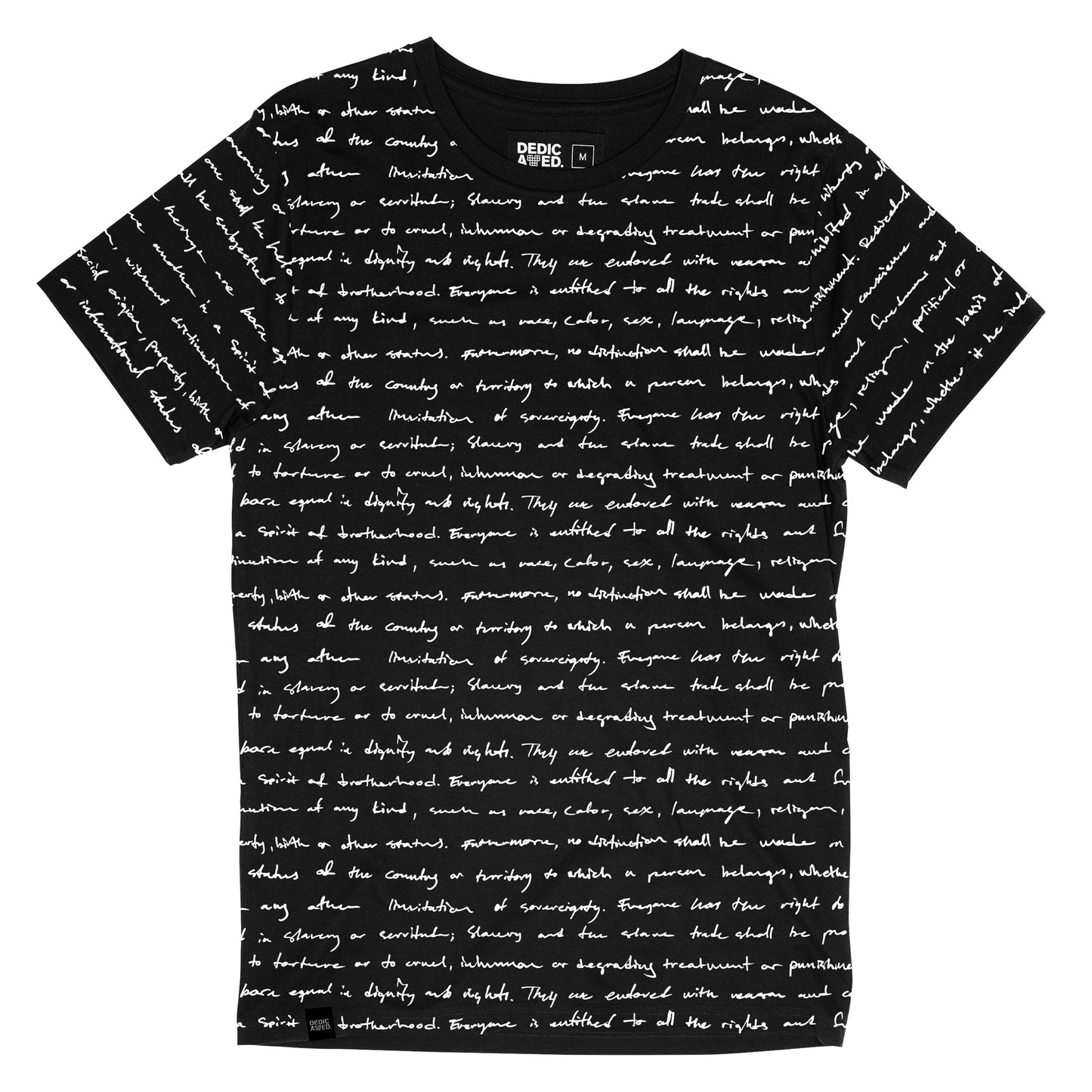 Duurzame mode | Dedicated heren T-shirt Stockholm Human Rights