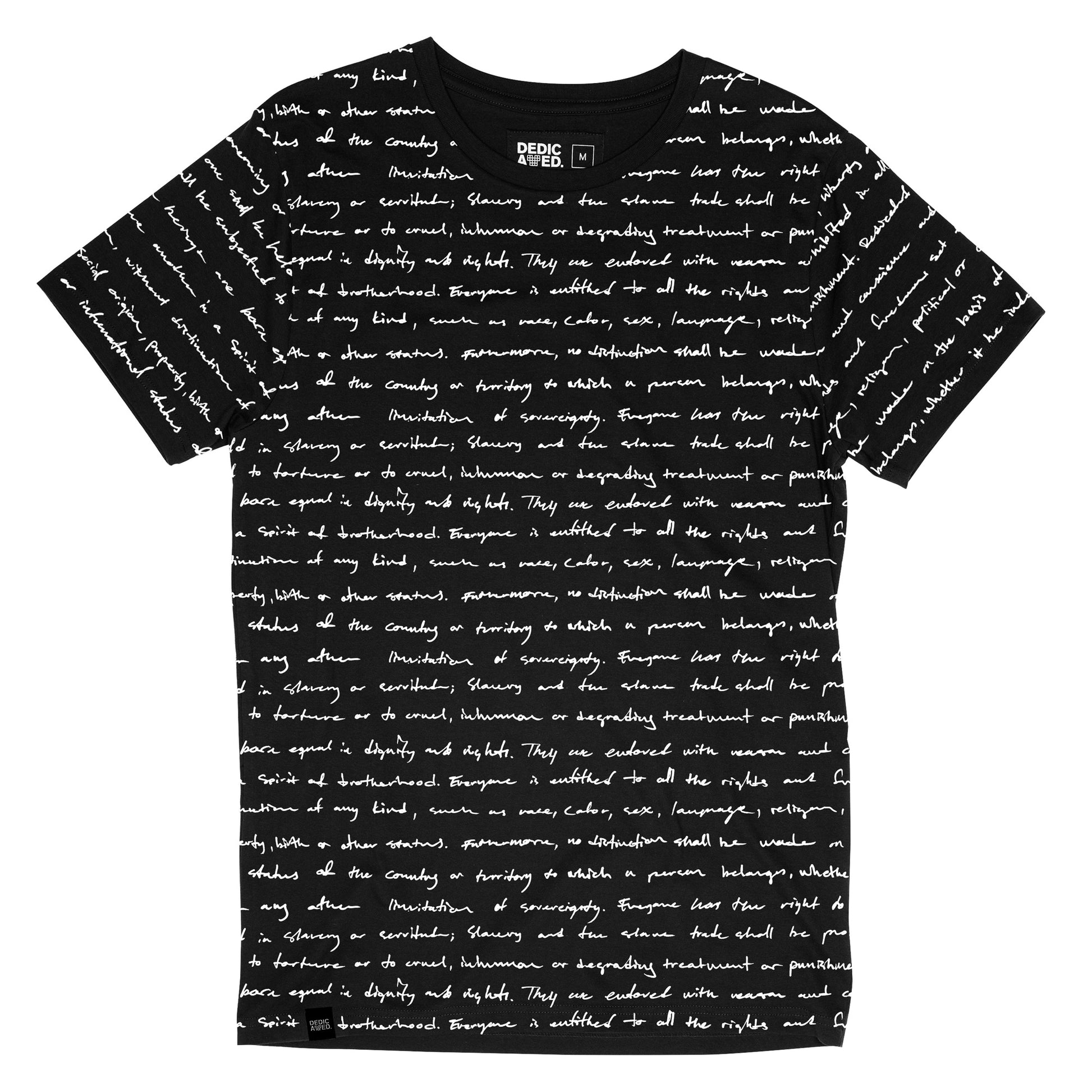 Duurzame mode | Dedicated heren T-shirt Stockholm Human Rights